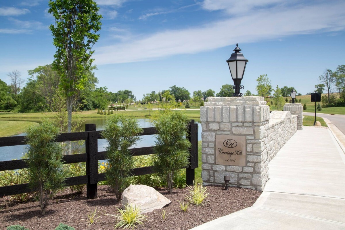 Bridge over a lake